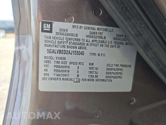 2010 Buick Enclave CXL 1XL – miniatura 2