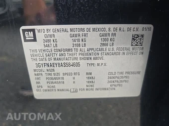 2010 Cadillac SRX Luxury Collection 1SB – miniatura 14