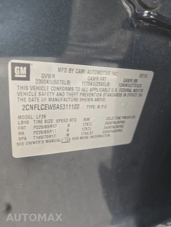 2010 Chevrolet Equinox LS 1LS – miniatura 14