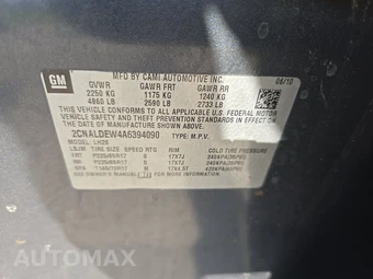 2010 Chevrolet Equinox LT 1LT – miniatura 14