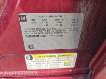2010 Chevrolet Malibu LT 2LT – miniatura 14