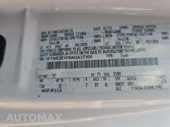 2010 Ford E-250 Commercial Cargo Van 138.0" WB – miniatura 5