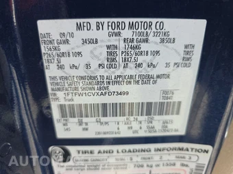 2010 Ford F-150 Lariat Crew Cab Short Bed - miniatura 14