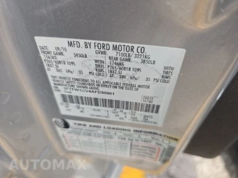 2010 Ford F-150 XLT Crew Cab Short Bed – miniatura 15