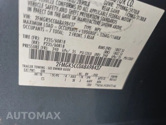2010 Ford Flex SEL – miniatura 13