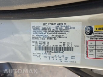 2010 Ford Fusion SEL – miniatura 14