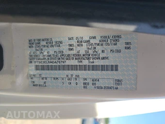 2010 Ford Super Duty E-350 Recreational Van 138.0" WB - miniatura 15