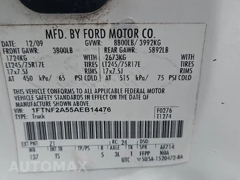 2010 Ford Super Duty F-250 XLT Regular Cab Long Bed - miniatura 13