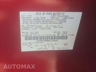 2010 Ford Taurus Limited - miniatura 5