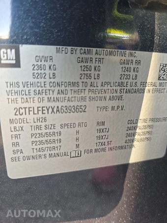 2010 GMC Terrain SLT-1 4SA - miniatura 14