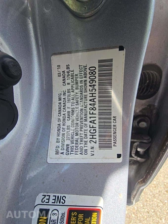 2010 Honda Civic Sedan EX w/Navigation - miniatura 5