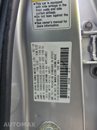 2010 Honda CR-V EX-L w/Navigation – miniatura 14