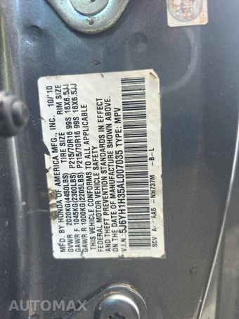 2010 Honda Element LX – miniatura 14