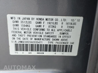 2010 Honda Fit – miniatura 14