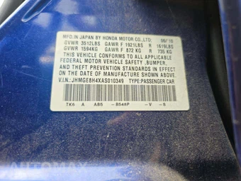 2010 Honda Fit Sport – miniatura 5