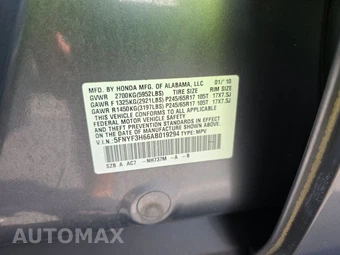 2010 Honda Pilot EX-L w/RES – miniatura 15