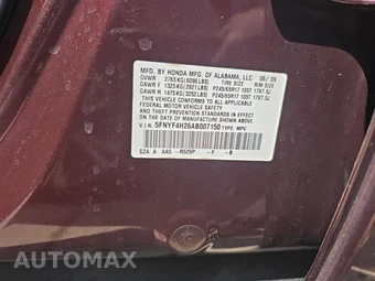 2010 Honda Pilot LX – miniatura 18