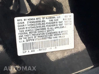 2010 Honda Ridgeline RTL Crew Cab Medium Bed - miniatura 27
