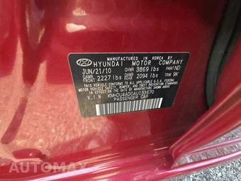 2010 Hyundai Elantra GLS Sedan - miniatura 14