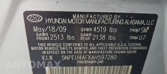 2010 Hyundai Sonata Limited - miniatura 25