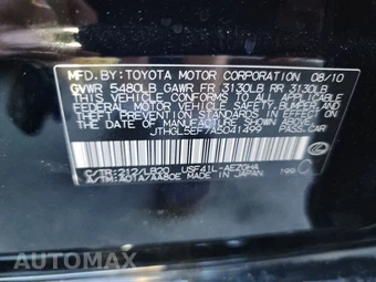 2010 Lexus LS 460L - miniatura 14