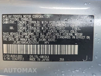 2010 Lexus RX 450h – miniatura 14