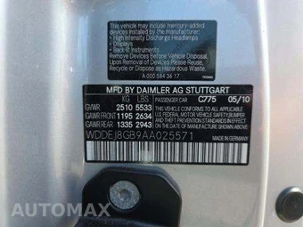 2010 Mercedes-Benz CL 550 4MATIC - miniatura 5