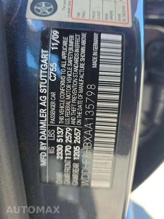 2010 Mercedes-Benz E 350 4MATIC Sedan – miniatura 5