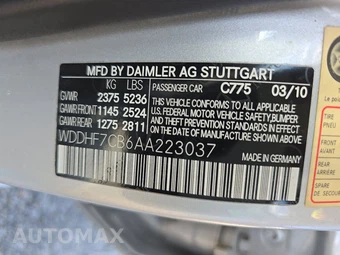 2010 Mercedes-Benz E 550 Sedan – miniatura 14