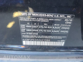 2010 Mercedes-Benz GL 350 BlueTEC 4MATIC - miniatura 15