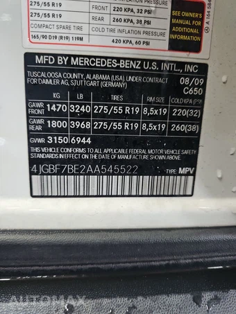 2010 Mercedes-Benz GL 450 4MATIC - miniatura 16