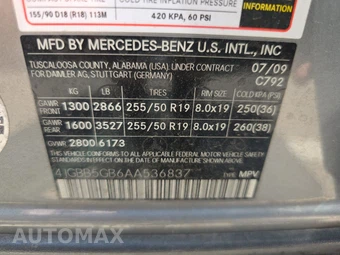 2010 Mercedes-Benz ML 350 - miniatura 14