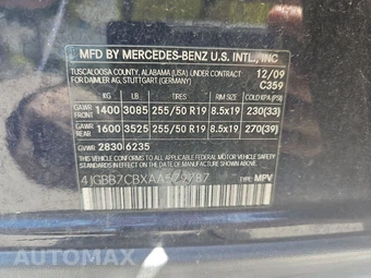 2010 Mercedes-Benz ML 550 – miniatura 14