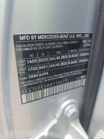 2010 Mercedes-Benz R 350 4MATIC - miniatura 5