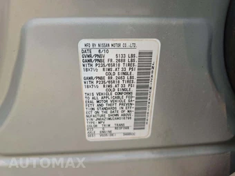 2010 Nissan Murano SL – miniatura 2