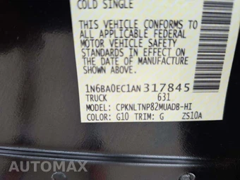 2010 Nissan TITAN SE Crew Cab Short Bed - miniatura 5
