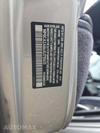 2010 Porsche Boxster – miniatura 4