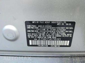 2010 Subaru Forester 2.5X Premium w/All Weather Pkg – miniatura 2