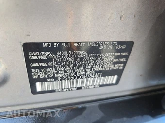 2010 Subaru Forester 2.5X Premium w/All Weather Pkg – miniatura 14