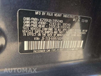 2010 Subaru Impreza Sedan 2.5i Premium Special Edition - miniatura 2