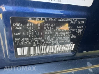 2010 Subaru Outback 2.5i Limited w/Power Moonroof - miniatura 17
