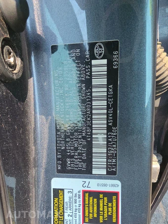 2010 Toyota Camry XLE - miniatura 14
