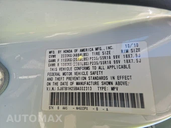 2011 Acura RDX – miniatura 14