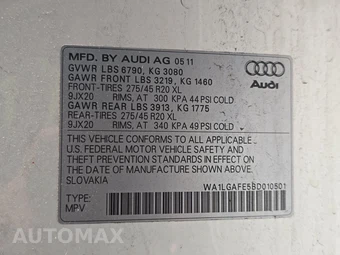 2011 Audi Q7 3.0T Premium Plus – miniatura 14