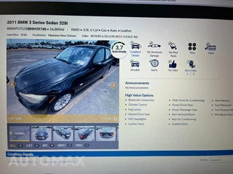 2011 BMW 3 Series Sedan 328i - miniatura 12