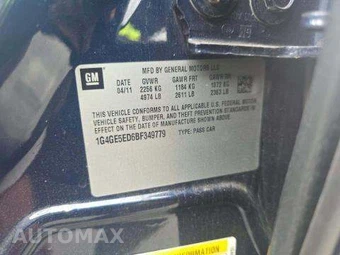 2011 Buick LaCrosse CXS – miniatura 5