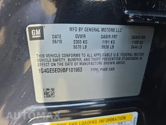 2011 Buick LaCrosse CXS – miniatura 18