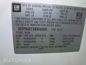2011 Cadillac SRX Luxury Collection 1SB – miniatura 2