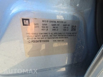 2011 Chevrolet Cruze LS 2LS – miniatura 14