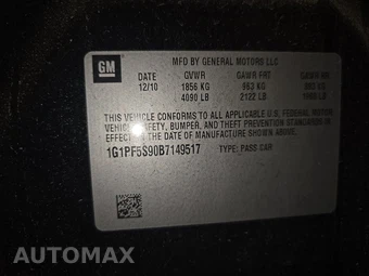 2011 Chevrolet Cruze LT 1LT – miniatura 14